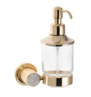 Настенный дозатор Boheme ROYALE CRISTAL GOLD 10932-G, золото Настенный дозатор Boheme ROYALE CRISTAL GOLD 10932-G, золото