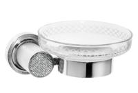 Мыльница настенная Boheme ROYALE CRISTAL 10923-CR, ХРОМ