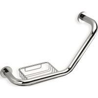 Поручень Rush Bianki BI76910 46 см с мыльницей Поручень Rush Bianki BI76910 46 см с мыльницей