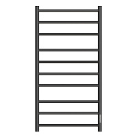 Полотенцесушитель электрический Point Аврора PN10850B П10 500x1000 диммер справа, черный Полотенцесушитель электрический Point Аврора PN10850B П10 500x1000 диммер справа, черный