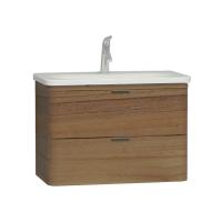 Тумба подвесная с раковиной Vitra Nest Trendy 56147 80 см, натуральное дерево Тумба подвесная с раковиной Vitra Nest Trendy 56147 80 см, натуральное дерево
