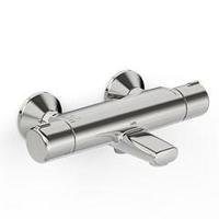 Смеситель с термостатом Oras Nova 7462U для ванны и душа с изливом, обратные клапаны и грязевые фильтры