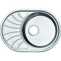 Кухонные мойки Iddis Suno SUN77PRi77 нержавеющая сталь, полированная, R, 77x48