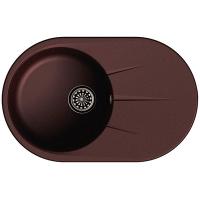 Мойка кухонная Ewigstein Rund 75х48 Шоколад
