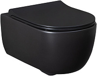 Унитаз подвесной безободковый Allen Brau Priority 4.31001.31, черный матовый