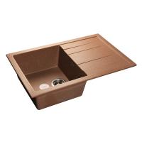 Мойка кухонная GranFest Quadro GF-Q780L терракот 764x495