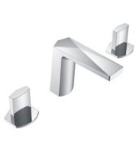 Смеситель для раковины на 3 отверстия Boheme Venturo 150-CR-ICE хром, ручка ICE