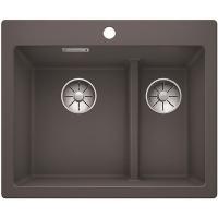 Мойка для кухни из искусственного камня Blanco Pleon 6 Split 521690 Темная скала 50х60