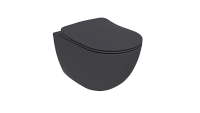 Унитаз подвесной CREAVIT FREE FE320-11AM00E-0000, АНТРАЦИТ