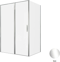 Душевой угол Allen Brau Priority 3.31034.00 + 3.31046.00 140*100*200 см, профиль хром