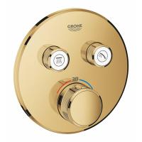 Смеситель с термостатом Grohe Grohtherm SmartControl 29119GL0 Встраиваемый для ванны Золото