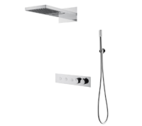 Душевая система Boheme Fusion термостат 131-CR, хром
