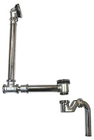 Гидрозатвор для слив-перелива Belbagno BB567-01-TI-CRM, хром Гидрозатвор для слив-перелива Belbagno BB567-01-TI-CRM, хром