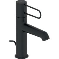 Смеситель Jacob Delafon Odeon Rive Gauche E21028-BL-BL Для раковины матовый черный