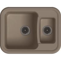 Мойка кухонная Ewigstein Antik 66х51 Темный Беж