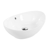 Раковина накладная BelBagno BB1087 60*37 см, белая Раковина накладная BelBagno BB1087 60*37 см, белая