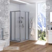 Душевой уголок Aquaton Ritsa 1AX008SSXX000 80x80 стекло прозрачное/хром