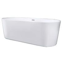 Акриловая ванна NTbathroom NT09 Lago di Bolsena 80х178