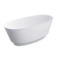 Акриловая ванна Omnires NEW M+ NEO158WWBP Белый глянец 158x72