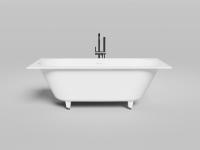 Ванна Salini S-Sense ORNELLA AXIS KIT 103513MRF 170*75 см, матовая покраска по RAL полностью