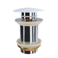 Донный клапан для ванны Salini S-Stone D 401 15131WM матовый, белый Донный клапан для ванны Salini S-Stone D 401 15131WM матовый, белый