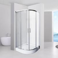 Душевой уголок Rush Crete CR-R29090matt Матовый хром / Прозрачный 90х90