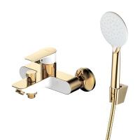 Смеситель Iddis Cloud CLOWG02I02 Для ванны с душем Белый / Золото Смеситель Iddis Cloud CLOWG02I02 Для ванны с душем Белый / Золото