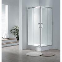 Душевой уголок Cezares Porta PORTA-D-A-2-100-P-Cr 100x100 стекло рифленое/хром