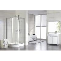 Душевой уголок Bravat Drop BS100.1200A Прозрачное стекло / Хром 100x100