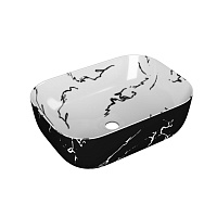 Умывальник накладной, прямоугольный Point Вега 46, PN43711WB