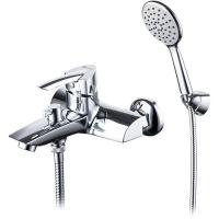 Смеситель Lemark Mars LM3514C для ванны, с коротким изливом, дивертор с кер. пласт, хром