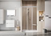 Дверь в нишу Ravak Supernova ASDP3-90 00V701R211 90*198 см, профиль белый/матовый полистирол Дверь в нишу Ravak Supernova ASDP3-90 00V701R211 90*198 см, профиль белый/матовый полистирол