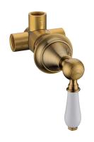 Дайвертер встраиваемый Boheme Medici 622, бронза