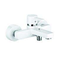 Смеситель Kludi Zenta 386709175 для ванны и душа белый