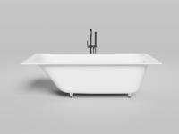 Ванна Salini S-Stone ORLANDA 102022MRF 180*80 см, матовая покраска по RAL полностью Ванна Salini S-Stone ORLANDA 102022MRF 180*80 см, матовая покраска по RAL полностью