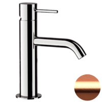 Смеситель для раковины Remer X Style X12RP, медь брашированная