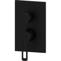 Смеситель Paffoni Ringo RIN018NO/M Для ванны с душем Черный матовый