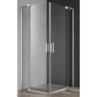 Душевой уголок Cezares Slider Прозрачное / Хром 100х90