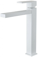 Смеситель для раковины Aquanet Blanco AF420-11W высокий, белый