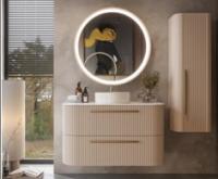 Пенал подвесной Creavit RAYAS 40 cм RY2120.00.PU, пудра