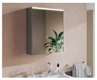 Зеркало-шкаф с подсветкой Vitra 60 см правый 66910, антрацит Зеркало-шкаф с подсветкой Vitra 60 см правый 66910, антрацит