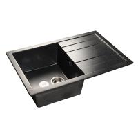 Мойка кухонная GranFest Quadro GF-Q780L черный 764x495