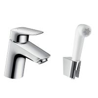 Смеситель Hansgrohe Logis 71290000 для раковины с гигиеническим душем