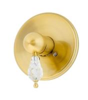 Смеситель для душа встраиваемый Boheme Crystal 305-CRST, бронза