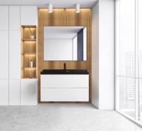 Тумба подвесная BelBagno Vittoria VITTORIA-1000-2C-SO-BO-P 100 см, белый матовый Тумба подвесная BelBagno Vittoria VITTORIA-1000-2C-SO-BO-P 100 см, белый матовый