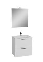 Комплект мебели Vitra Mia 60 см 75021, белый глянец Комплект мебели Vitra Mia 60 см 75021, белый глянец