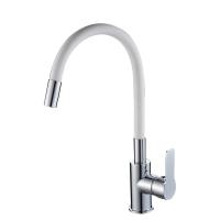 Смеситель Rush Siple SI7335-60White Для кухни Хром Белый Смеситель Rush Siple SI7335-60White Для кухни Хром Белый