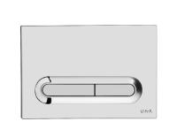 Клавиша смыва Vitra Loop T 740-0780, хром глянец