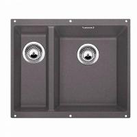 Мойка для кухни из искусственного камня Blanco Subline 340/160 U 523559 Темная скала R