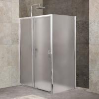 Душевой угол BelBagno Unique UNIQUE-AH-1-100/115-90-P-Cr 110-115*90 см, стекло структурированное/профиль хром Душевой угол BelBagno Unique UNIQUE-AH-1-100/115-90-P-Cr 110-115*90 см, стекло структурированное/профиль хром